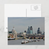 City of London Briefkaart (Voorkant / Achterkant)