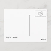 City of London Briefkaart (Achterkant)