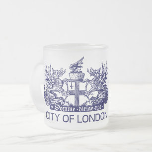 City of London, , Coat of Arms, Engeland Matglas Koffiemok