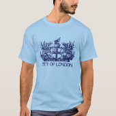 City of London, , Coat of Arms, Engeland T-shirt (Voorkant)