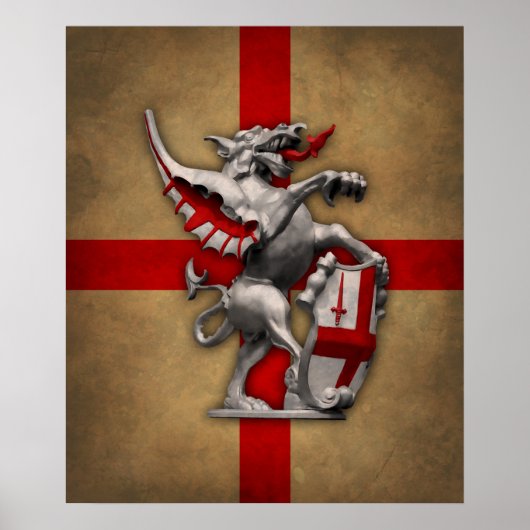 City of London Dragon poster (Voorkant)