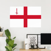 City of London (England) (UK Capital City) Poster (Thuiskantoor)
