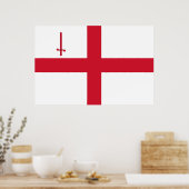 City of London (England) (UK Capital City) Poster (Keuken)