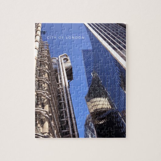 City of London | Fotografie van het gebouw Lloyd's Legpuzzel (Verticaal)