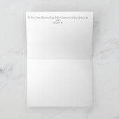 City of London in de jaren negentig Bedankkaart (Binnen)