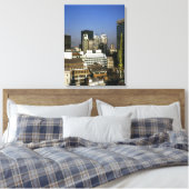 City of London in de jaren negentig Canvas Afdruk (Insitu (Slaapkamer))