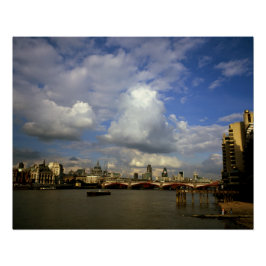 City of London in de jaren negentig Perfect Poster