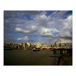 City of London in de jaren negentig Perfect Poster