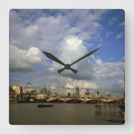 City of London in de jaren negentig Vierkante Klok