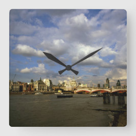 City of London in de jaren negentig Vierkante Klok