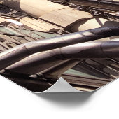 City of London Lloyd's building kantoormuurdecorat Poster (Hoek)