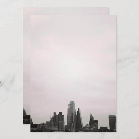 City of London Skyline (Voorkant / Achterkant)