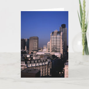 City of London Skyline Bedankkaart