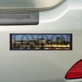 City of London Skyline Bumpersticker (Op auto)