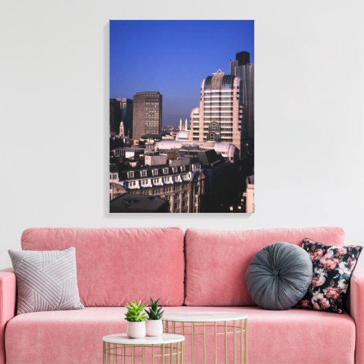 City of London Skyline Canvas Afdruk (Insitu (Woonkamer))