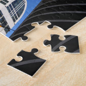 City of London | Skyscrapers in de blauwe hemelfot Legpuzzel (Zijkant)