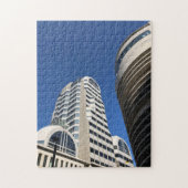City of London | Skyscrapers in de blauwe hemelfot Legpuzzel (Verticaal)