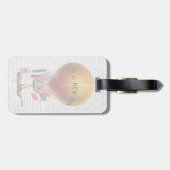 City of New York Hot Air Balloon Bagagelabel (Achterkant horizontaal)