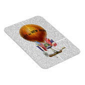 City of New York Hot Air Balloon Magneet (Rechterzijde)