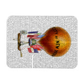 City of New York Hot Air Balloon Magneet (Horizontaal)