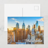 City of Philadelphia, Pennsylvania, Verenigde Stat Briefkaart (Voorkant / Achterkant)