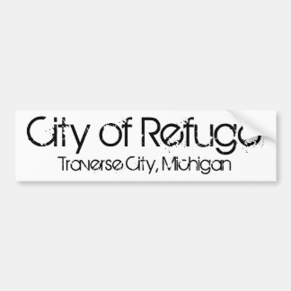 CIty of Refuge Traverse City, MI Bumpersticker