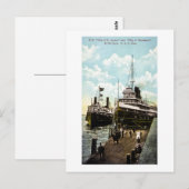 City of St. Ignace & City of Cleveland, D&C Line Briefkaart (Voorkant / Achterkant)