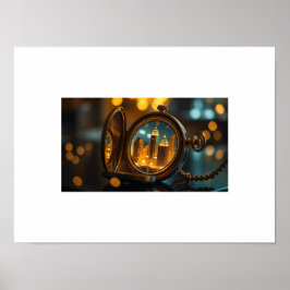 City of Time – Urban Dreams gevangen in een Pocket Poster