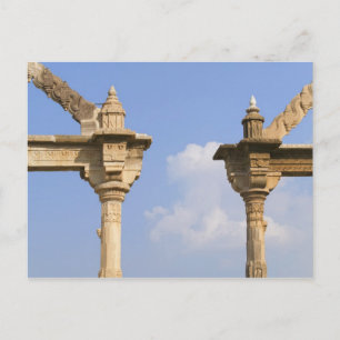 City Palace, Udaipur, Rajasthan, India 2 Briefkaart