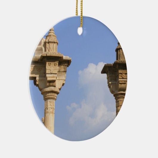 City Palace, Udaipur, Rajasthan, India 2 Keramisch Ornament (Rechts)