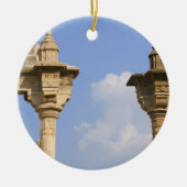 City Palace, Udaipur, Rajasthan, India 2 Keramisch Ornament (Voorkant)