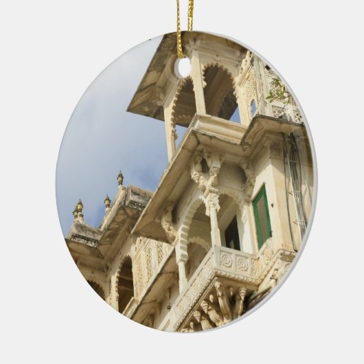 City Palace, Udaipur, Rajasthan, India Keramisch Ornament (Links)