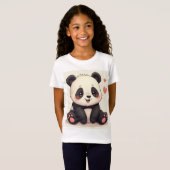 City panda T shirten T-shirt (Voorkant volledig)