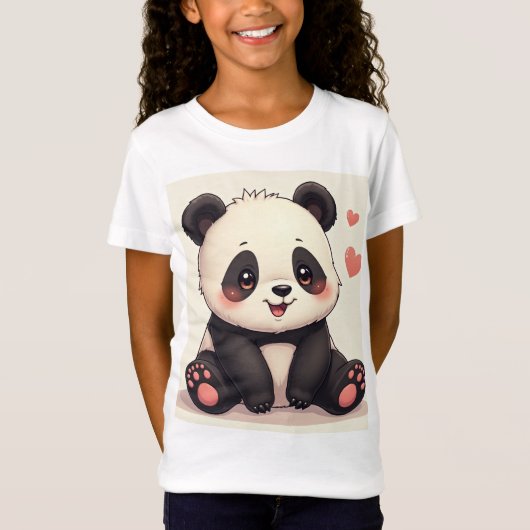 City panda T shirten T-shirt (Voorkant)
