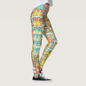 City Panorama schets: huizen naadloos. Leggings (Rechts)