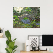 City Park Bridge, New Orleans Poster (Thuiskantoor)