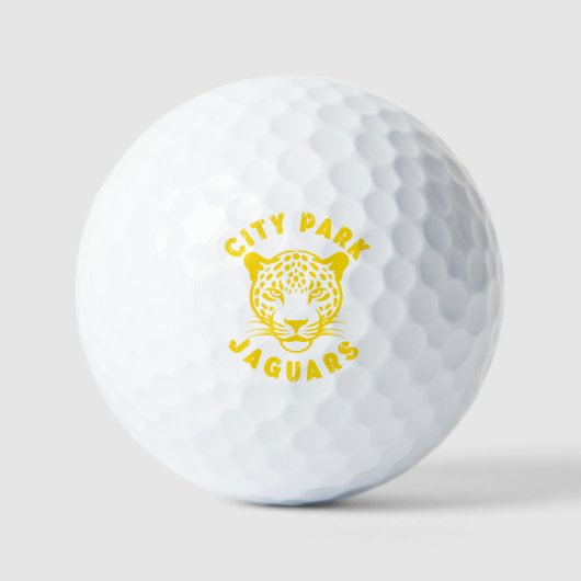 City Park Jaguars Golfballen (Voorkant)