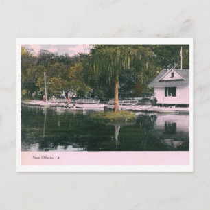 City Park, New Orleans 1909  Briefkaart