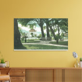 City Park ViewAlameda, CA Canvas Afdruk (Insitu (Woonkamer))