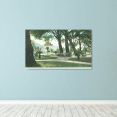 City Park ViewAlameda, CA Canvas Afdruk (Insitu (Houten vloer))