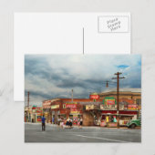 City - Phoenix AZ - Pop Culture 1940 Briefkaart (Voorkant / Achterkant)