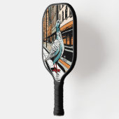 City Pigeon Gepersonaliseerde Pickleball Paddle (Links)