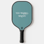 City Pigeon Gepersonaliseerde Pickleball Paddle (Achterkant)