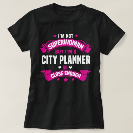 City Planner T-shirt (Design voorkant)