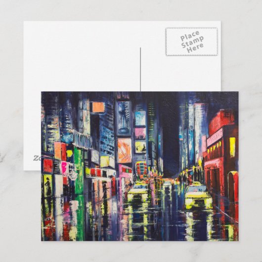 City Reflections Briefkaart (Voorkant / Achterkant)