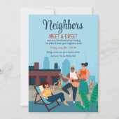 City Rooftop Party Kaart (Voorkant)