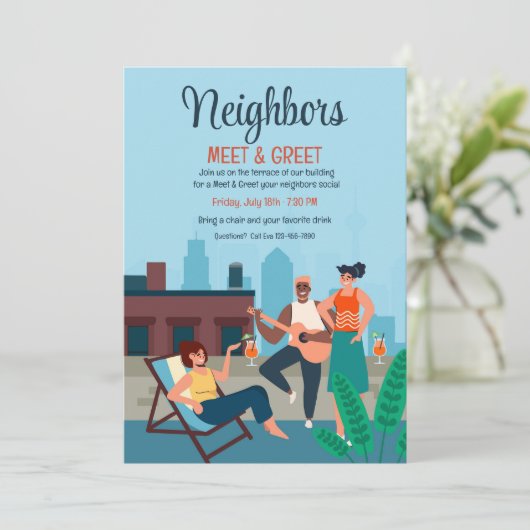 City Rooftop Party Kaart