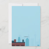 City Rooftop Party Kaart (Achterkant)