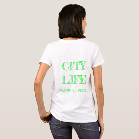 City Rowhome Tshirt (Achterkant volledig)