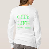 City Rowhome Tshirt met lange mouwen (Achterkant)